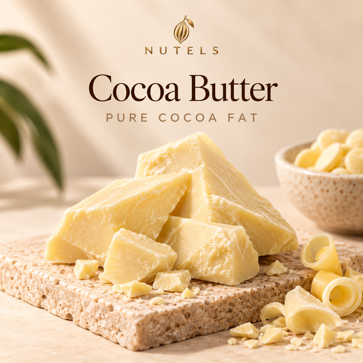 Nutels Cocoa Butter - pure cocoa fat