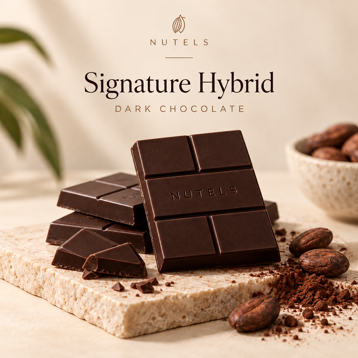 Nutels Signature Hybrid Dark Chocolate